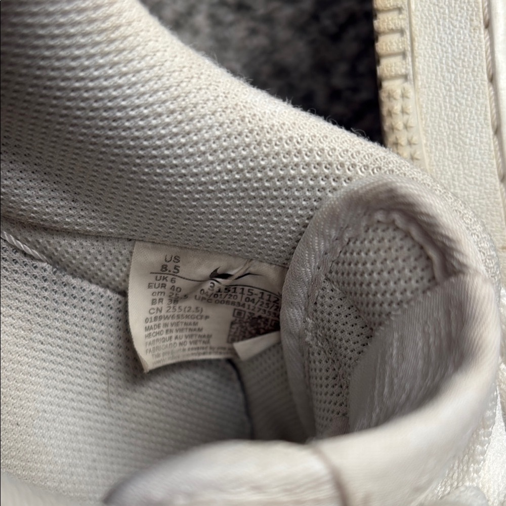 Women’s White Air Force 1 Nike Sneakers - Picture 5 of 5